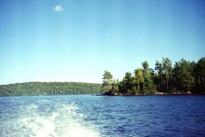 photo du lac Sacacomie